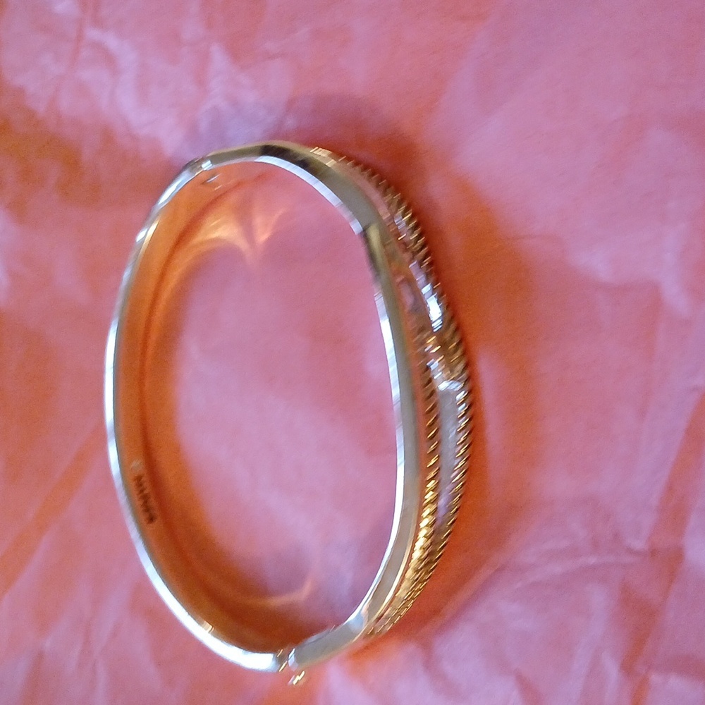 Napier Silver Tone Cuff Bracelet - Picture 2 of 8